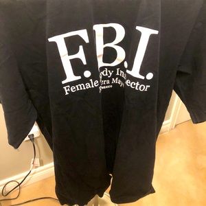 Fun shirt F.B.I maya riveria Mexico 9/10 conditon